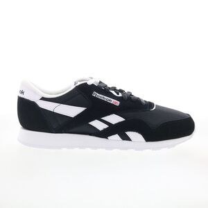 Reebok Mens Classic Nylon Black Shoes ()